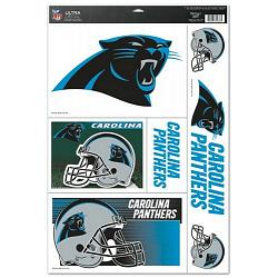 Carolina Panthers Decal 11x17 Ultra