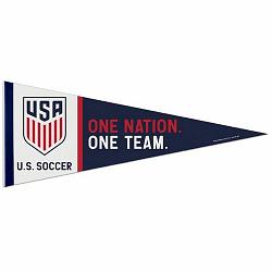 US Soccer National Team Pennant 12x30 Premium Style