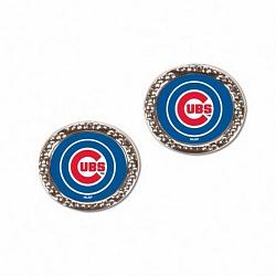 Chicago Cubs Earrings Post Style