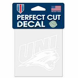Northwestern Wildcats Decal 4x4 Perfect Cut White by Wincraft