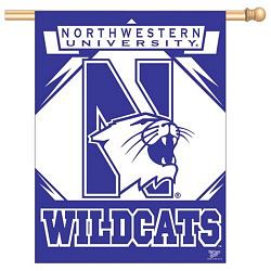 Northwestern Wildcats Banner 27x37