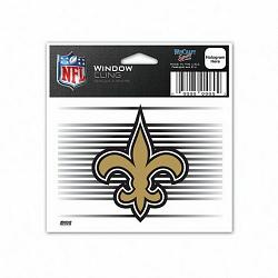 New Orleans Saints Decal 3x3 Static Cling Style