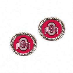 Ohio State Buckeyes Earrings Post Style