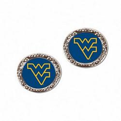 West Virginia Mountaineers Earrings Post Style