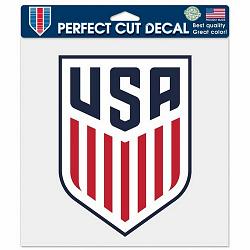US Soccer National Team Decal 8x8 Perfect Cut Color