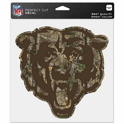 Wincraft Chicago Bears Decal 8x8 Perfect Cut Camo -