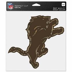 Wincraft Detroit Lions Decal 8x8 Perfect Cut Camo -