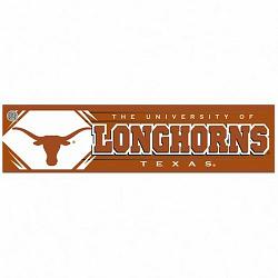 Texas Longhorns Decal 3x12 Bumper Strip Style
