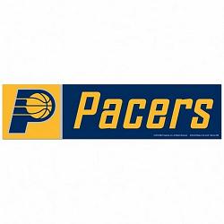 Indiana Pacers Decal 3x12 Bumper Strip Style