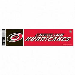 Carolina Hurricanes Decal 3x12 Bumper Strip Style