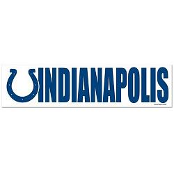 Indianapolis Colts Decal Bumper Sticker