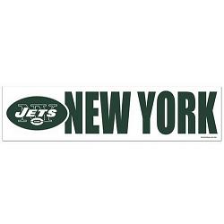 New York Jets Decal Bumper Sticker