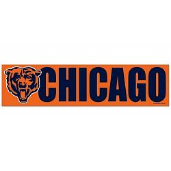 Chicago Bears Decal Bumper Sticker