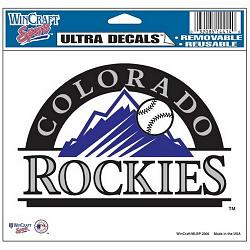 Colorado Rockies Decal 5x6 Ultra Color