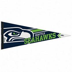 Seattle Seahawks Pennant 12x30 Premium Style