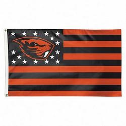 Oregon State Beavers Flag 3x5 Deluxe Style Stars and Stripes Design