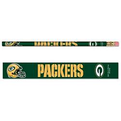 Green Bay Packers Pencil 6 Pack