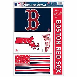 Boston Red Sox Decal 11x17 Ultra