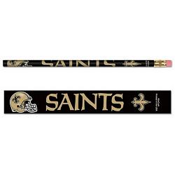 New Orleans Saints Pencil 6 Pack