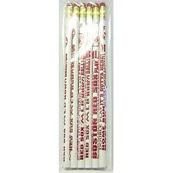 Boston Red Sox Pencil 6 Pack