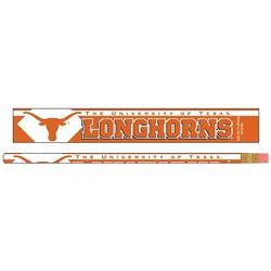 Texas Longhorns Pencil 6 Pack