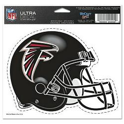 Atlanta Falcons Decal 5x6 Ultra Color Helmet