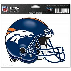 Denver Broncos Decal 5x6 Ultra Color