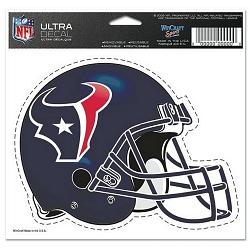 Houston Texans Decal 5x6 Ultra Color