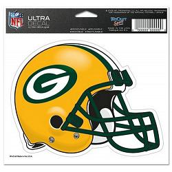 Green Bay Packers Decal 5x6 Ultra Color