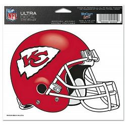 Kansas City Chiefs Decal 5x6 Ultra Color