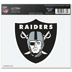 Las Vegas Raiders Decal 5x6 Ultra Color