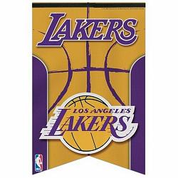 Los Angeles Lakers Banner 17x26 Pennant Style Premium Felt by Wincraft