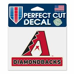 Arizona Diamond Backs Decal 4.5x5.75 Perfect Cut Color