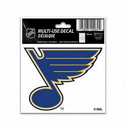 St. Louis Blues Decal 3x4 Multi Use Color