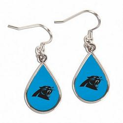 Carolina Panthers Earrings Tear Drop Style
