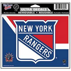 New York Rangers Decal 5x6 Ultra Color