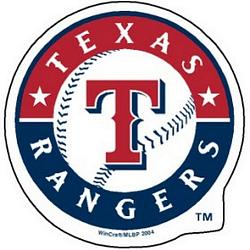 Texas Rangers Precision Cut Magnet