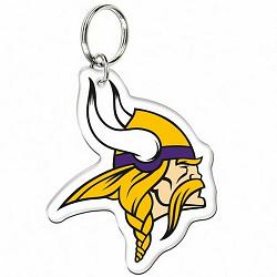 Minnesota Vikings Key Ring Acrylic Carded Premium