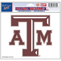 Texas A&M Aggies Decal 5x6 Ultra Color