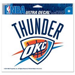 Oklahoma City Thunder Decal 5x6 Ultra