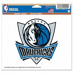 Dallas Mavericks Decal 5x6 Color