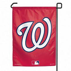 Washington Nationals Flag 12x18 Garden Style 2 Sided