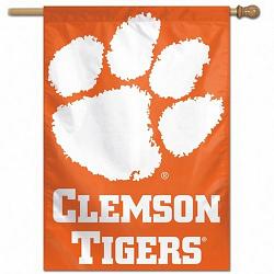Clemson Tigers Banner 28x40 Vertical Second Alternate Design