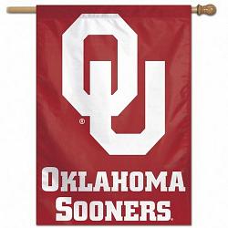 Oklahoma Sooners Banner 28x40 Vertical Second Alternate Design