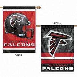 Atlanta Falcons Banner 28x40 Vertical Premium 2 Sided