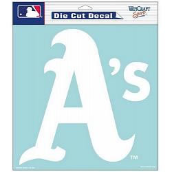 Oakland Athletics Decal 8x8 Die Cut