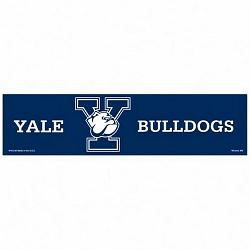 Wincraft Yale Bulldogs Decal 3x12 Bumper Strip Style