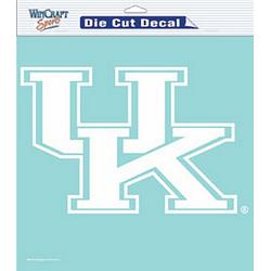 Kentucky Wildcats Decal 8x8 Die Cut White