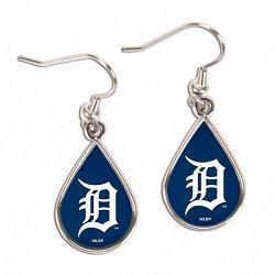 Detroit Tigers Earrings Tear Drop Style