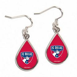 FC Dallas Earrings Tear Drop Style